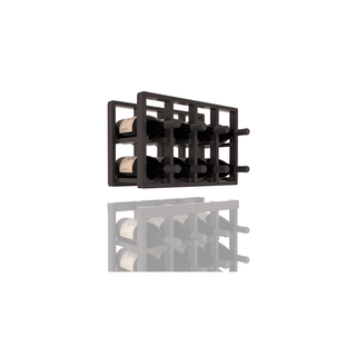 Elementcollection 4 Column Magnum Wood Wine Rack Extender Black Stained