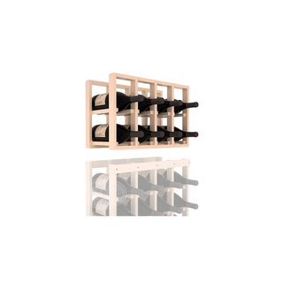 Elementcollection 4 Column Magnum Wood Wine Rack Extender Unstained