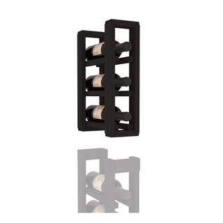 Elementcollection 1 Column Split Wood Wine Rack Extender Black Stained