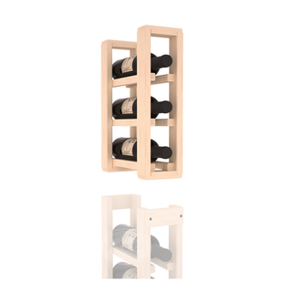 Elementcollection 1 Column Split Wood Wine Rack Extender Unstained Element Collection