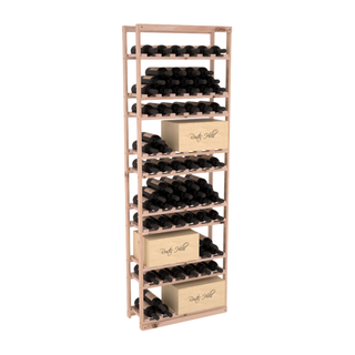 Elementcollection Baker Style Case Wine Rack Unstained