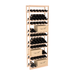 Elementcollection Baker Style Case Wine Rack Unstained Element Collection