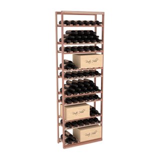 Elementcollection Baker Style Case Wine Rack Unstained