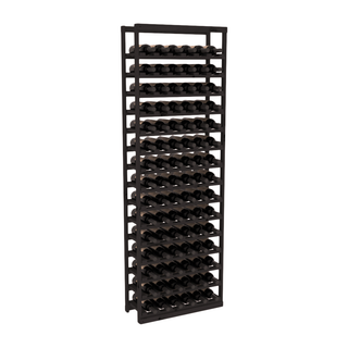 Elementcollection Baker Style Wine Bottle Rack Black Stained