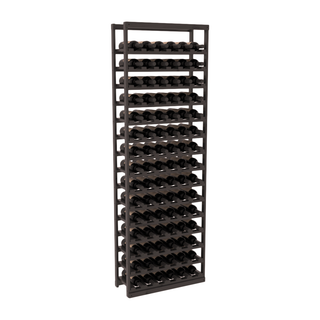 Elementcollection Baker Style Wine Bottle Rack Black Stained