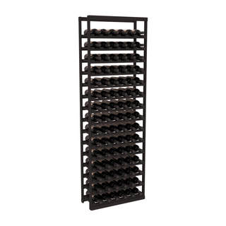 Elementcollection Baker Style Wine Bottle Rack Black Stained