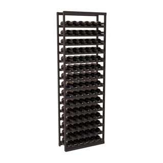 Elementcollection Baker Style Wine Bottle Rack Black Stained