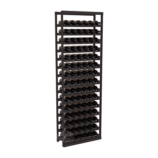 Elementcollection Baker Style Wine Bottle Rack Black Stained