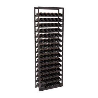 Elementcollection Baker Style Wine Bottle Rack Black Stained