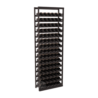 Elementcollection Baker Style Wine Bottle Rack Black Stained