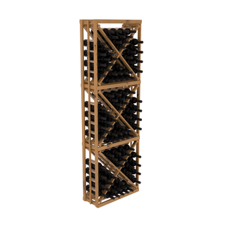 Elementcollection Full Height Diamond Bin Oak Stained