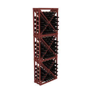 Elementcollection Full Height Diamond Bin Cherry Stained