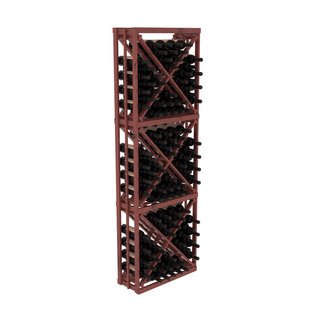 Elementcollection Full Height Diamond Bin Cherry Stained