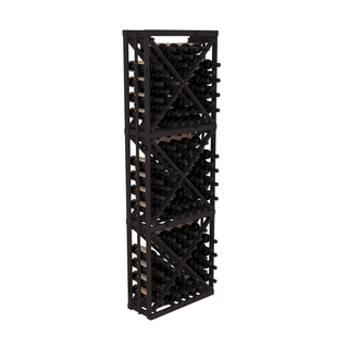 Elementcollection Full Height Diamond Bin Black Stained