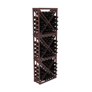 Elementcollection Full Height Diamond Bin Walnut Stained