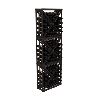 Elementcollection Full Height Diamond Bin Black Stained
