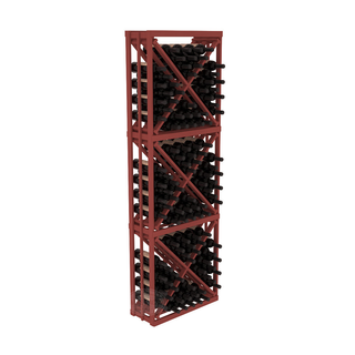 Elementcollection Full Height Diamond Bin Cherry Stained