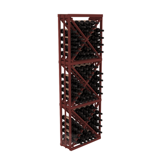 Elementcollection Full Height Diamond Bin Cherry Stained