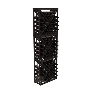 Elementcollection Full Height Diamond Bin Black Stained