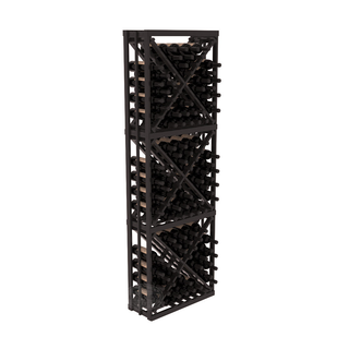 Elementcollection Full Height Diamond Bin Black Stained