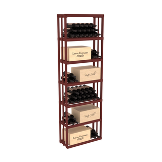 Elementcollection Rectangle Wood Wine Rack Bin Cherry Stained