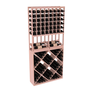 Elementcollection 8 Column Side Display 82 Wine Cube Combo Unstained