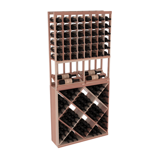 Elementcollection 8 Column Side Display 82 Wine Cube Combo Unstained