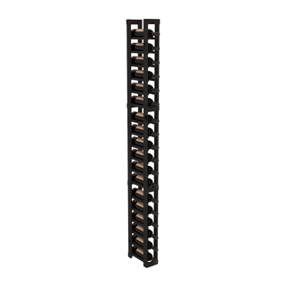 Elementcollection 1 Column Standard Wood Wine Rack Black Stained