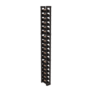 Elementcollection 1 Column Standard Wood Wine Rack Black Stained
