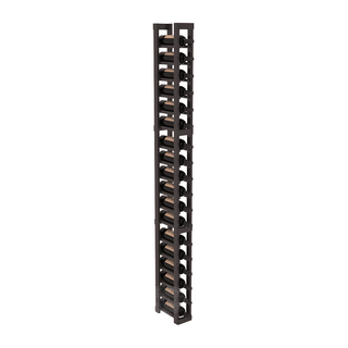Elementcollection 1 Column Standard Wood Wine Rack Black Stained