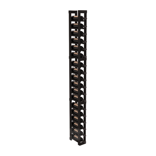 Elementcollection 1 Column Standard Wood Wine Rack Black Stained