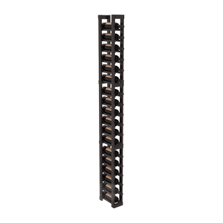 Elementcollection 1 Column Standard Wood Wine Rack Black Stained