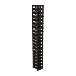 Elementcollection 2 Column Standard Wood Wine Rack Black Stained