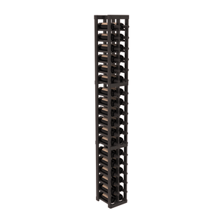Elementcollection 2 Column Standard Wood Wine Rack Black Stained