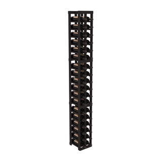 Elementcollection 2 Column Standard Wood Wine Rack Black Stained