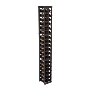Elementcollection 2 Column Standard Wood Wine Rack Black Stained