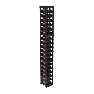 Elementcollection 2 Column Standard Wood Wine Rack Black Stained