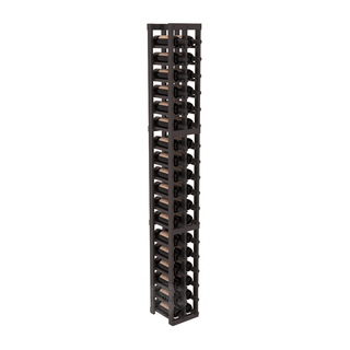 Elementcollection 2 Column Standard Wood Wine Rack Black Stained