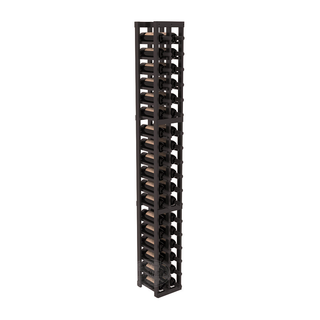 Elementcollection 2 Column Standard Wood Wine Rack Black Stained