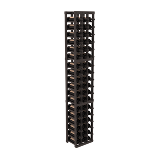 Elementcollection 3 Column Standard Wood Wine Rack Black Stained