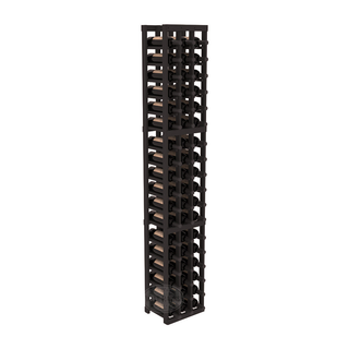 Elementcollection 3 Column Standard Wood Wine Rack Black Stained