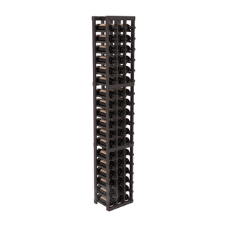 Elementcollection 3 Column Standard Wood Wine Rack Black Stained