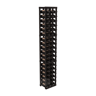 Elementcollection 3 Column Standard Wood Wine Rack Black Stained
