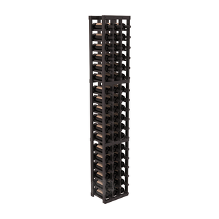 Elementcollection 3 Column Standard Wood Wine Rack Black Stained