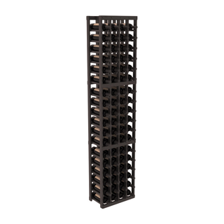 Elementcollection 4 Column Standard Wood Wine Rack Black Stained