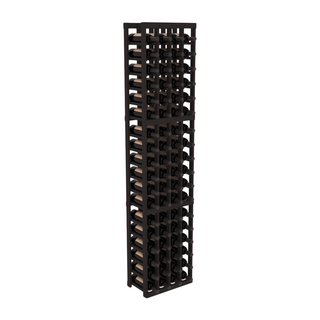 Elementcollection 4 Column Standard Wood Wine Rack Black Stained