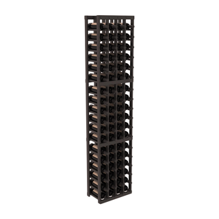 Elementcollection 4 Column Standard Wood Wine Rack Black Stained