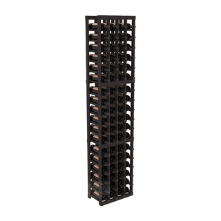 Elementcollection 4 Column Standard Wood Wine Rack Black Stained