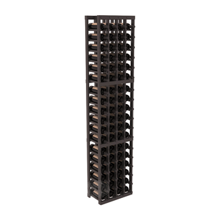Elementcollection 4 Column Standard Wood Wine Rack Black Stained