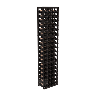 Elementcollection 4 Column Standard Wood Wine Rack Black Stained